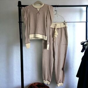 Down by the river casual 2 piece set - size small